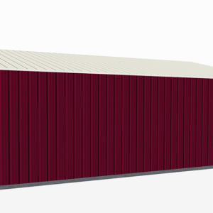 24x31 All Vertical Style Garage view 4
