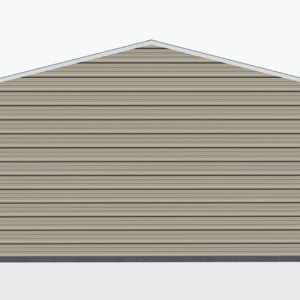 24x31 Residential Style Garage view 3