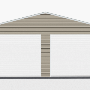 24x31 Residential Style Garage view 2
