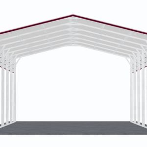 24x31 Vertical Roof RV Cover view 2