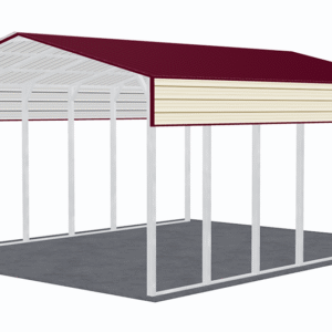 24x31 Vertical Roof RV Cover view 4
