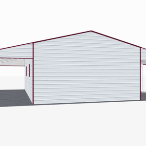 48x36 A-Frame Roof Continuous Barns view 3