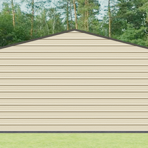 24x36 A-Frame Roof Garage view 3