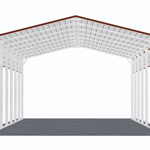 24x36 A-Frame Roof RV Cover view 3