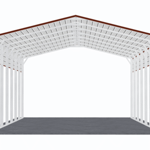24x36 A-Frame Roof RV Cover view 2