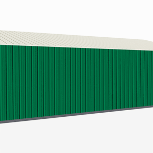 24x36 All Vertical Style Garage view 4