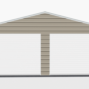 24x36 Residential Style Garage view 2