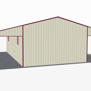 48x36 Vertical Roof Continuous Barns view 3