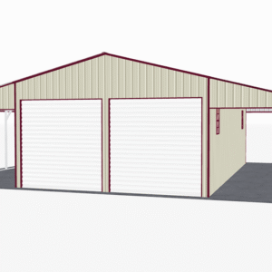 48x36 Vertical Roof Continuous Barns view 2