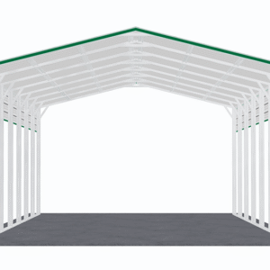 24x36 Vertical Roof RV Cover view 3