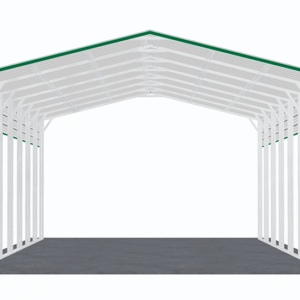 24x36 Vertical Roof RV Cover view 2