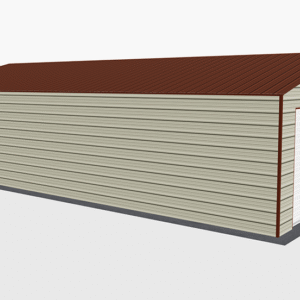 24x41 Residential Style Garage view 1