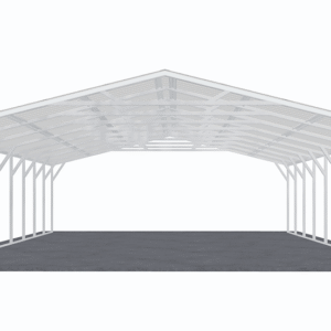 24x41 Vertical Roof Carport view 3