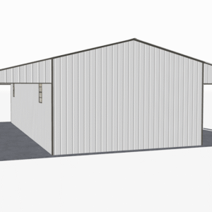 48x41 Vertical Roof Continuous Barns view 3