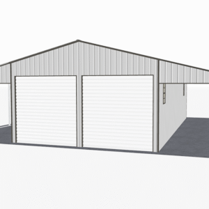 48x41 Vertical Roof Continuous Barns view 2