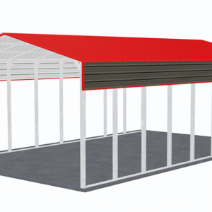 24x41 Vertical Roof RV Cover view 4