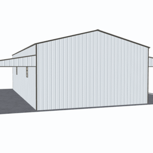48x41 Vertical Roof Step Down Barns view 3