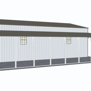 48x41 Vertical Roof Step Down Barns view 4