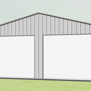 24x46 All Vertical Style Garage view 2