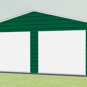 24x46 Residential Style Garage view 2