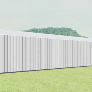 24x51 All Vertical Style Garage view 4