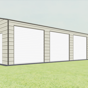 24x51 Side Entry Garage view 1