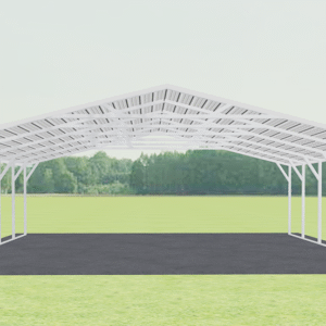 26x21 A-Frame Roof Carport view 2