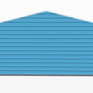 26x21 A-Frame Roof Garage view 3