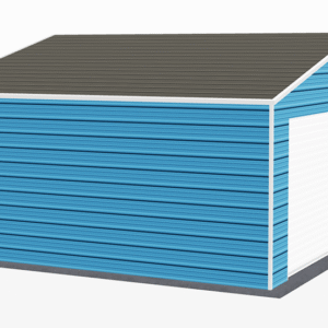26x21 A-Frame Roof Garage view 1