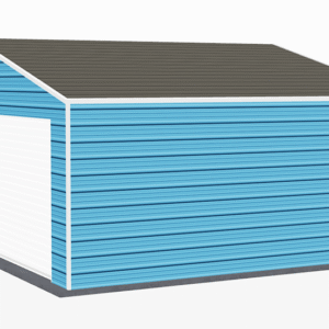 26x21 A-Frame Roof Garage view 4