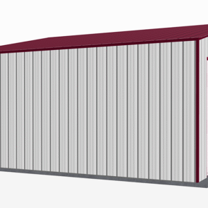 26x21 All Vertical Style Garage view 1