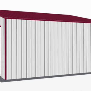 26x21 All Vertical Style Garage view 4