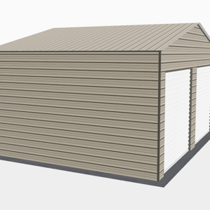 26x21 Residential Style Garage view 1