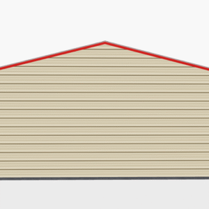 26x21 Side Entry Garage view 3