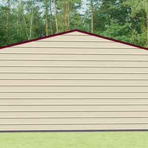 26x26 A-Frame Roof Garage view 3