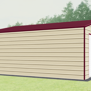 26x26 A-Frame Roof Garage view 1