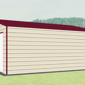 26x26 A-Frame Roof Garage view 4