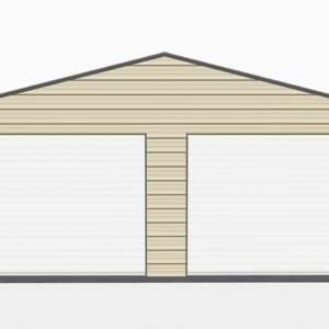26x26 Residential Style Garage view 2