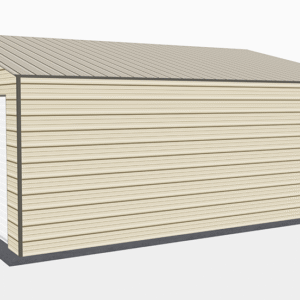 26x26 Residential Style Garage view 4