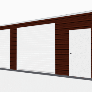 26x26 Side Entry Garage view 1