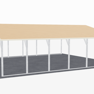 26x31 A-Frame Roof Carport view 4