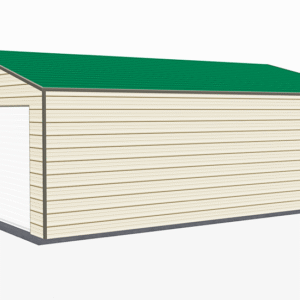 26x31 A-Frame Roof Garage view 4
