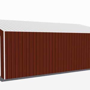 26x31 All Vertical Style Garage view 4