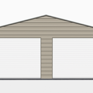 26x31 Residential Style Garage view 2