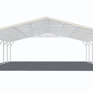 26x31 Vertical Roof Carport view 3