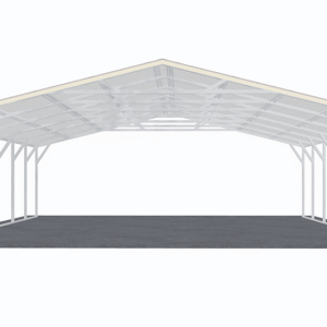 26x31 Vertical Roof Carport view 2