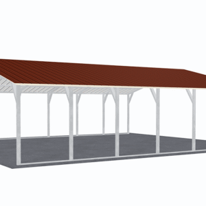 26x31 Vertical Roof Carport view 4
