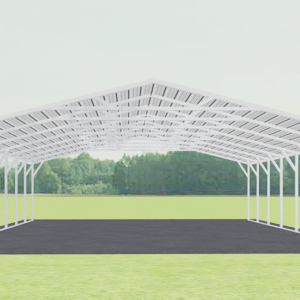 26x36 A-Frame Roof Carport view 2