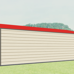 26x36 A-Frame Roof Garage view 4