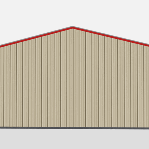 26x36 All Vertical Style Garage view 3